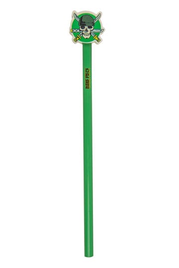 OP PENCILS WITH ERASER TOPPER ZORO