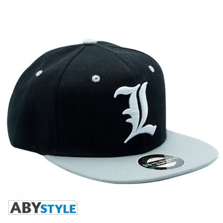 DEATH NOTE L BLACK/GREY CAP