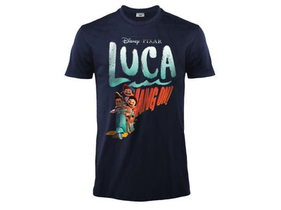 T-Shirt Luca - Hang On! - Disney Pixar - Bambino - 9-11