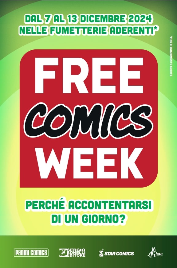 CONTR.PUBBL. FREE COMICS WEEK 2024