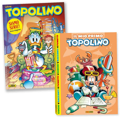 TOPOLINO 3634 CON PRIMO TOPOLINO 2