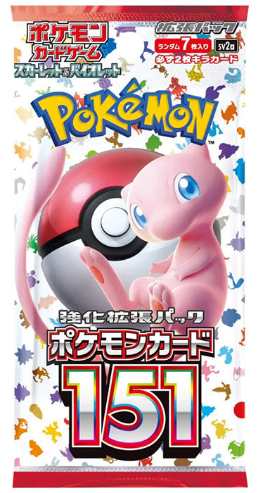 POKEMON 151 BUSTA JAP