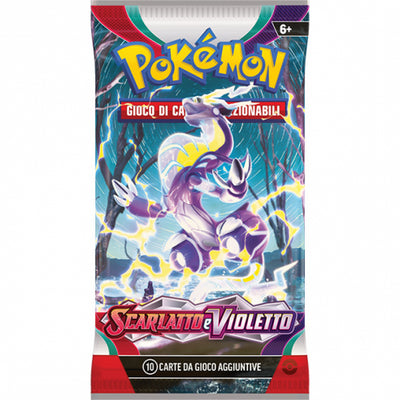 POKEMON SCARLATTO & VIOLETTO BUSTA