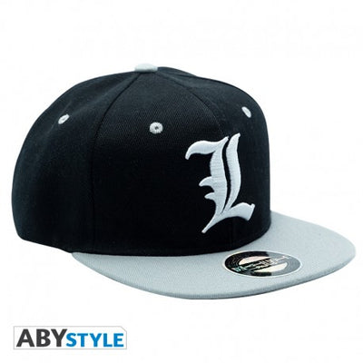 DEATH NOTE L  BLACK/GREY CAP