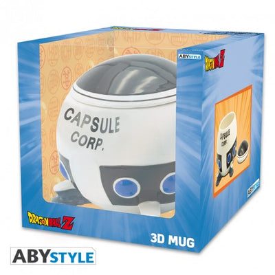DB CAPSULE CORP SPACESHIP 3D MUG
