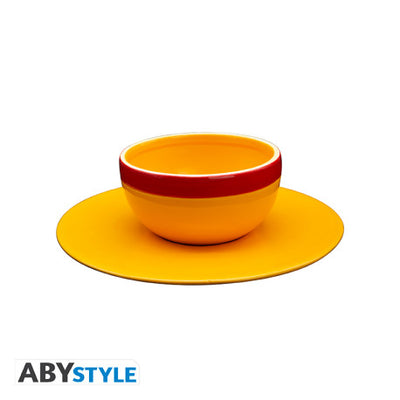 ONE PIECE BOWL AND SAUCER STRAWHAT