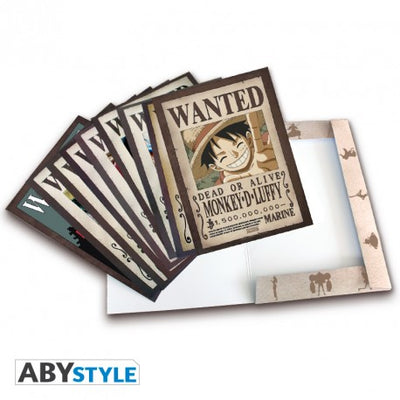 ONE PIECE SET WANTED POSTER (9 PZ.)
