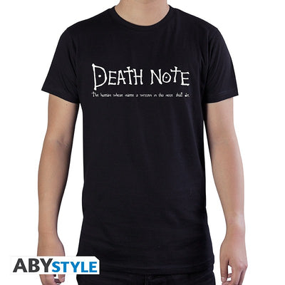 DEATH NOTE LOGO TSHIRT TG L