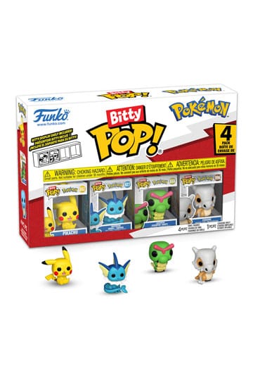 POKÉMON BITTY 4-PACK SERIES 1 POP