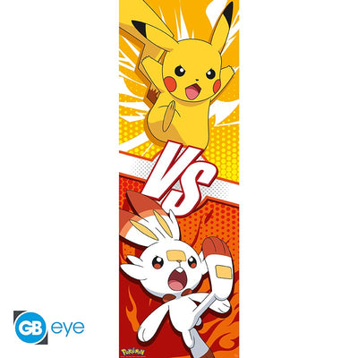 POKEMON PIKACHU VS SCORBUNNY POSTER