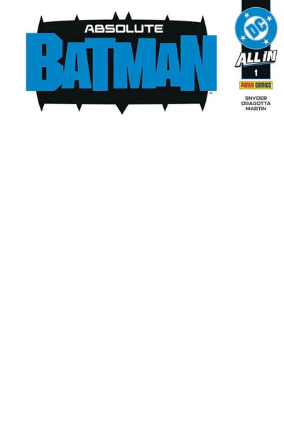 ABSOLUTE BATMAN BLANK VARIANT 1