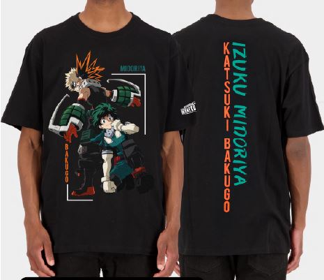TSHIRT UOMO MHA IZUKU MIDORIYA M
