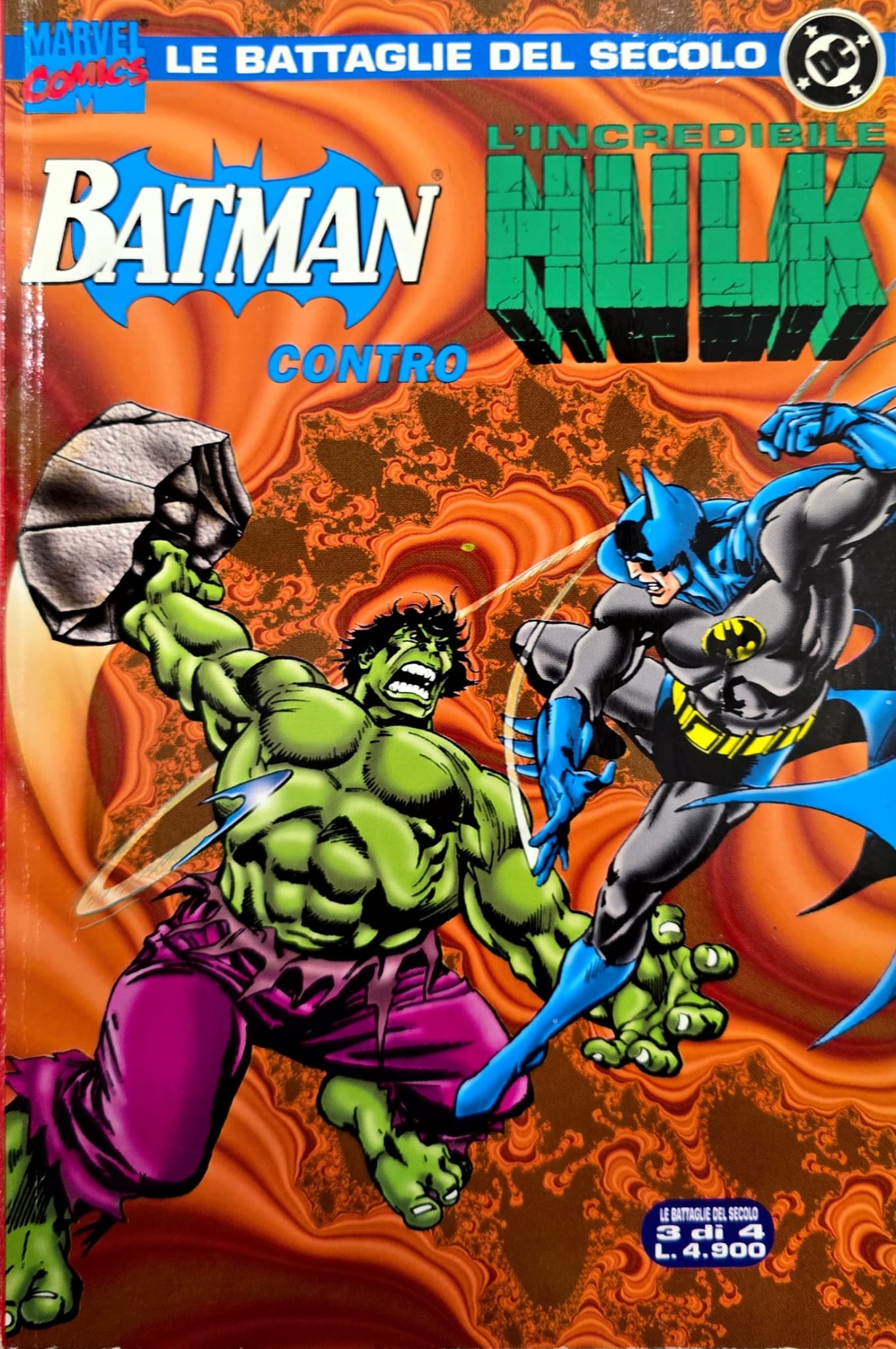 USATO BATMAN CONTRO L' INCREDIBILE HULK