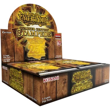 BOX YU-GI-OH! - QUARTER CENTURY STAMPEDE (24 BUSTE) - ENG