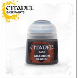 CITADEL Paint - Base - ABADDON BLACK
