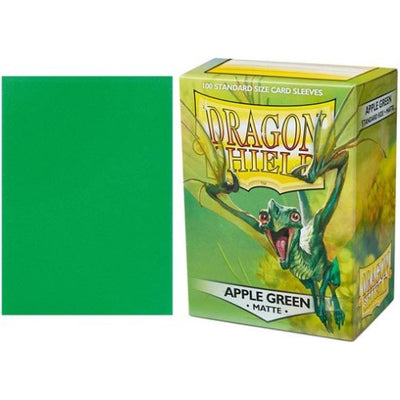 Dragon Shield - 100 Bustine Standard Size - Matte Apple Green - AT-11018