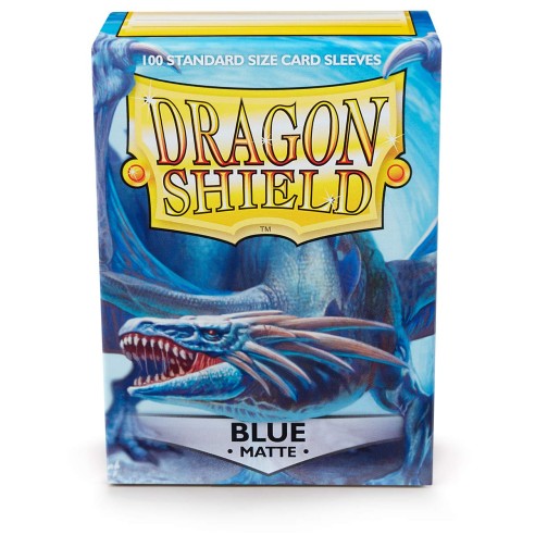 Dragon Shield - 100 Bustine Standard Size - Matte Blue - AT-11003