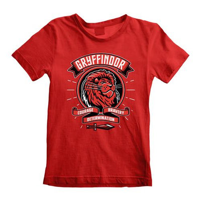 HARRY POTTER - T-SHIRT - COMIC STYLE GRYFFINDOR (KIDS) 7-8 YEARS