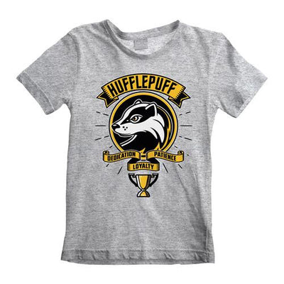 HARRY POTTER - T-SHIRT - COMIC STYLE HUFFLEPUFF (KIDS) 12-13 YEARS