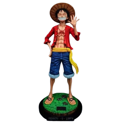 STATUA IN RESINA MONKEY D. LUFFY A GRANDEZZA NATURALE 168 CM