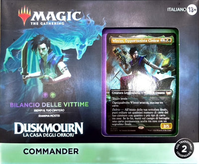 MTG DUSKMOURN COMMANDER DECK ITA SI