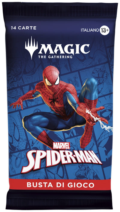 Magic Marvel Spider-man - Display Play Booster (30 Bustine) - ITA