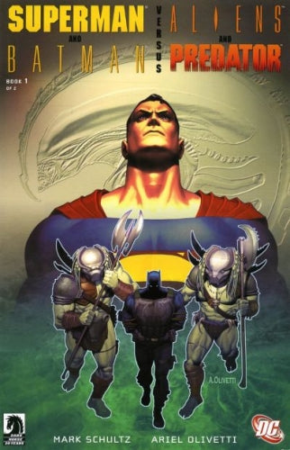 USATO SUPERMAN E BATMAN VS ALIEN E PREDATOR
