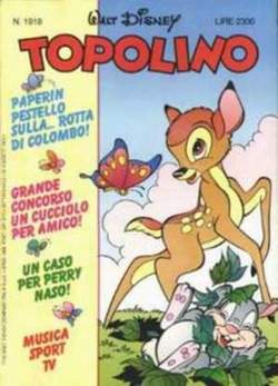 USATO TOPOLINO 1918