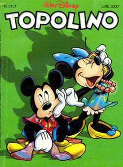 USATO TOPOLINO 2121