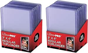 ULTRA PRO-TOPLOADER CLEAR REG.25 PZ